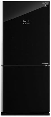 SHARP Fridge Inverter Digital, Bottom Freezer, 558 Liter, Black SJ-GV73J-BK