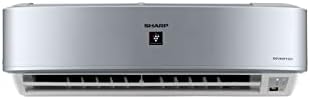 Sharp AH-XP12UHE Air Conditioner Inverter Split 1.5Hp Cool With Plasma Cluster - Silver