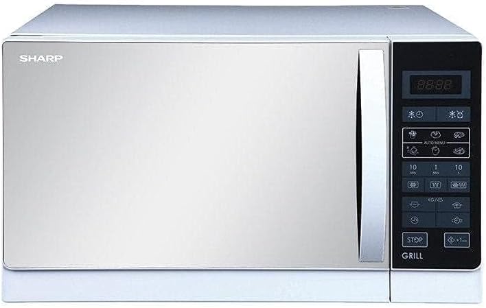 Sharp 900 Watt with Grill R 750 MR W Item 4840 Microwave (25L)