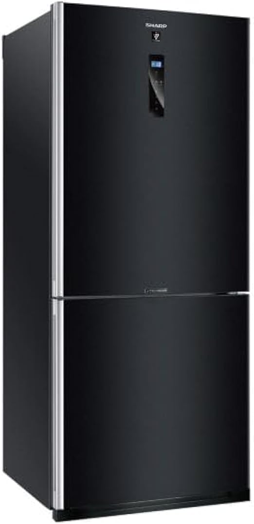 SHARP Fridge Inverter Digital Bottom Freezer 448 Liter Black SJ-PV60K-BK